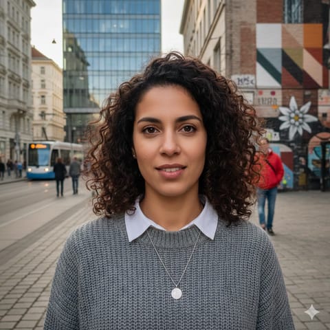 رسم توضيحي مُولَّد بالذكاء الاصطناعي يمثّل شعب Brazilians