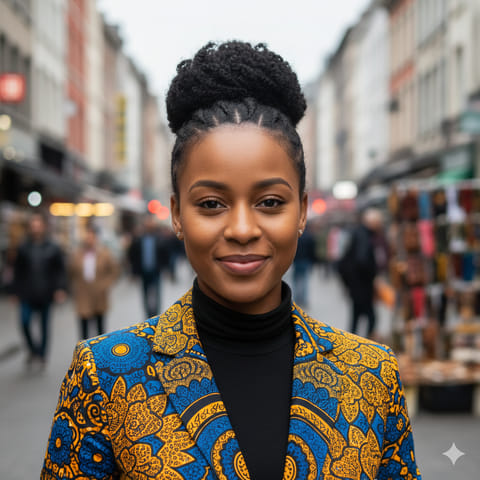AI-generated illustration representing the Congolese people
