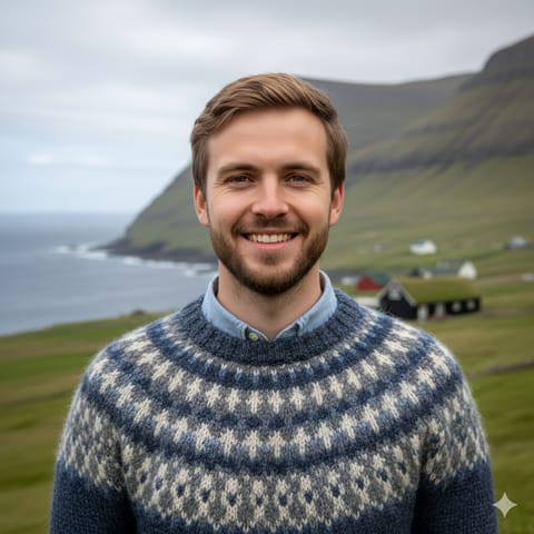 AI-generated illustration representing the Danes people