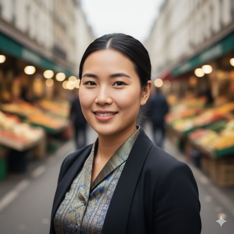 AI-generated illustration representing the Lao people
