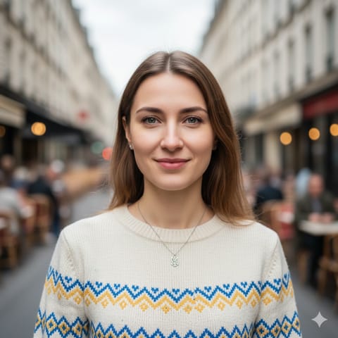 AI-generated illustration representing the Ukrainians people