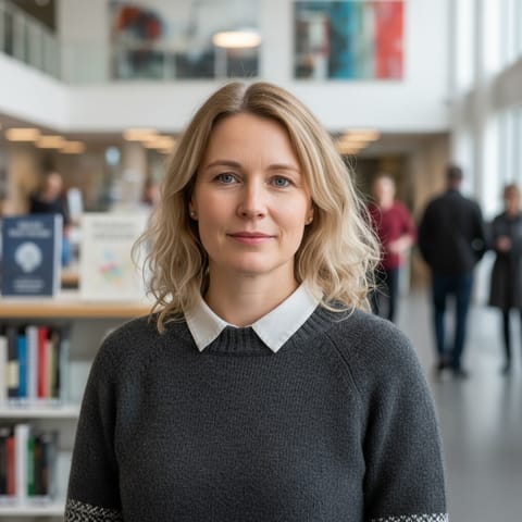 AI-generated illustration representing the Icelanders people