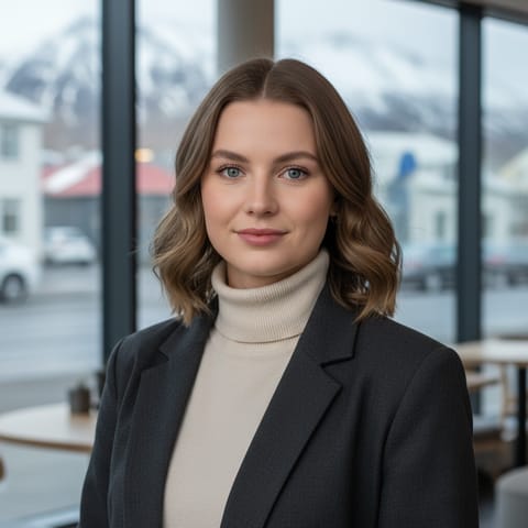 AI-generated illustration representing the Norwegians people