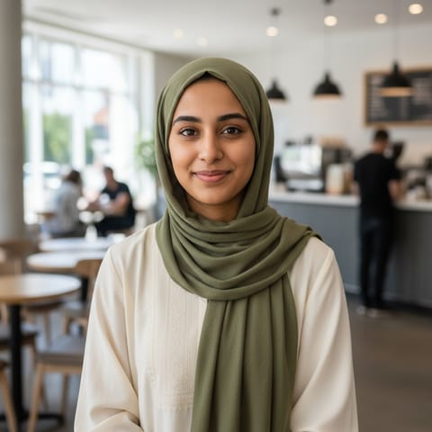 AI-generated illustration representing the Urdu people