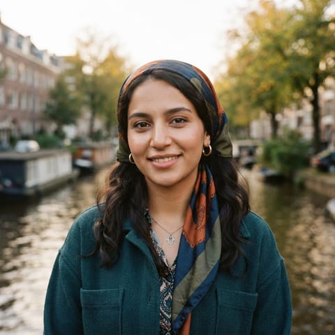 AI-generated illustration representing the Afghans people