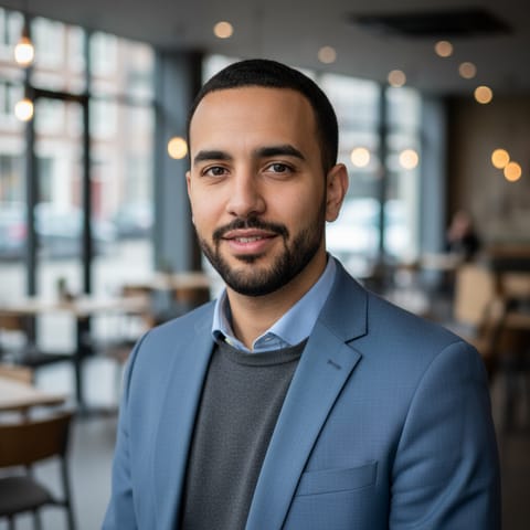 AI-generated illustration representing the Algerian Arabs people