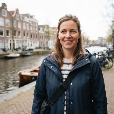 AI-generated illustration representing the Dutch people