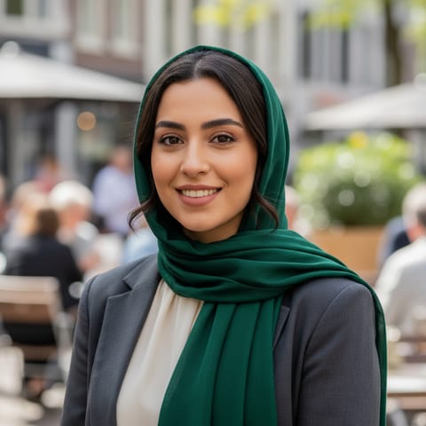 AI-generated illustration representing the Lebanese Arabs people