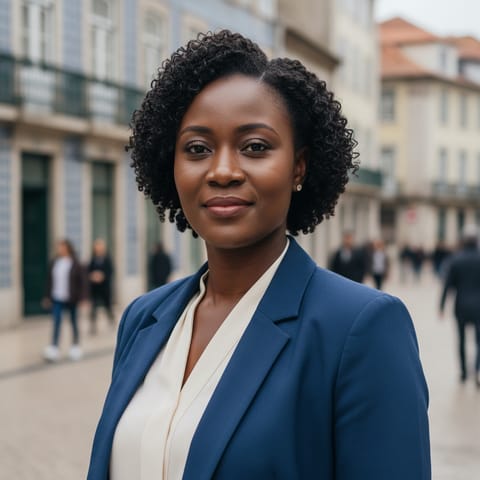 AI-generated illustration representing the Bissau-Guineans people
