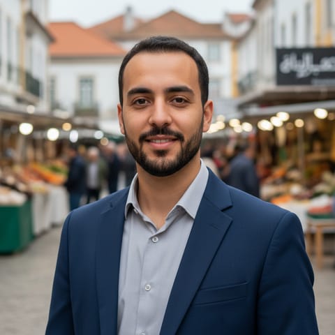 AI-generated illustration representing the Levantine Arabs people