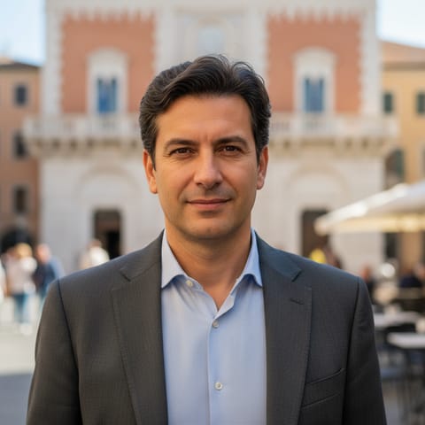 AI-generated illustration representing the Italians people