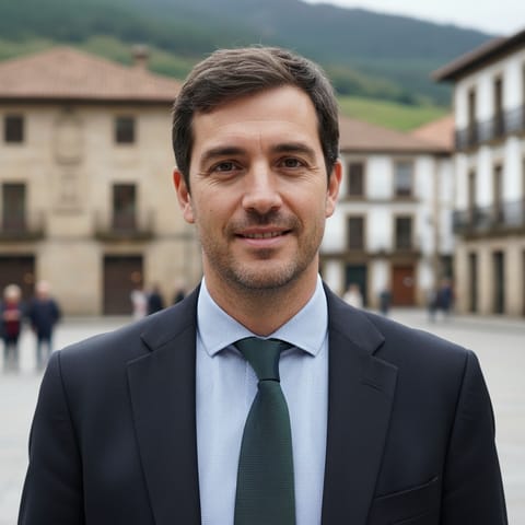 AI-generated illustration representing the Basque people