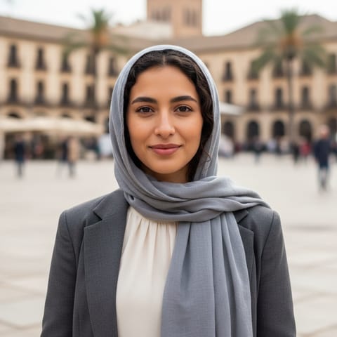 AI-generated illustration representing the Moroccan Arabs people
