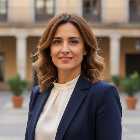 AI-generated illustration representing the Spaniards people
