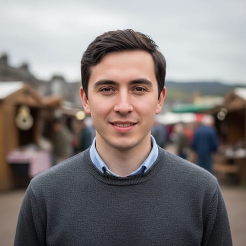 AI-generated illustration representing the Scottish Travellers people