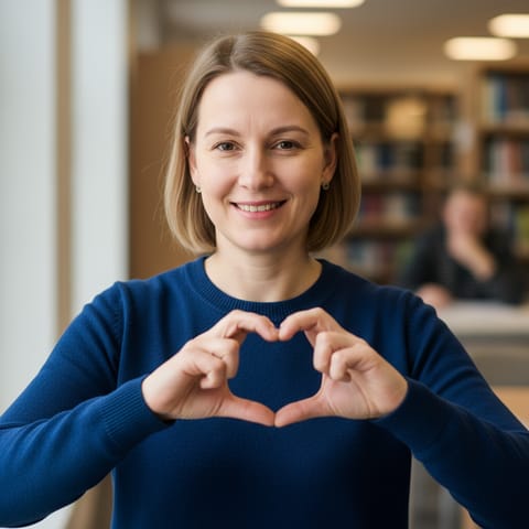 AI-generated illustration representing the Deaf Latvians people