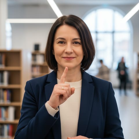 AI-generated illustration representing the Deaf Poles people