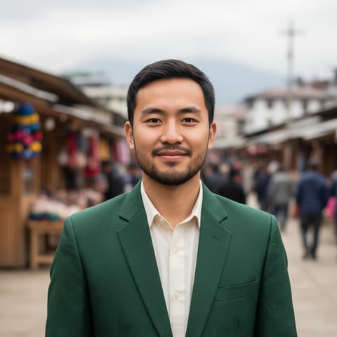 AI-generated illustration representing the Kirati Rai people
