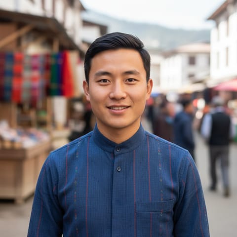 AI-generated illustration representing the Lepcha people