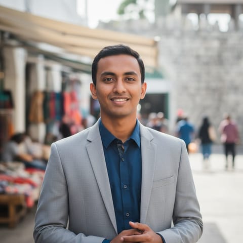 AI-generated illustration representing the Malayali people