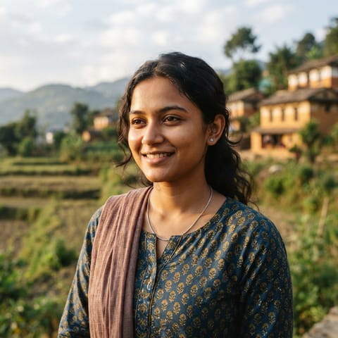AI-generated illustration representing the Bengali people