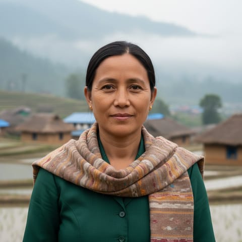 AI-generated illustration representing the Bankhariya people