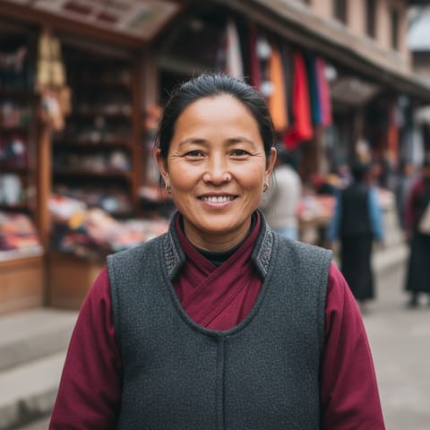 AI-generated illustration representing the Kyerung people