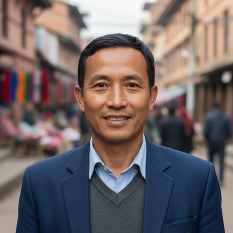 AI-generated illustration representing the Lohorong people