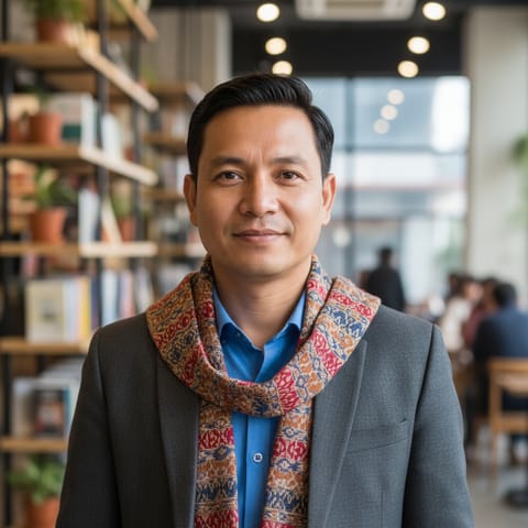 AI-generated illustration representing the Saam Rai people