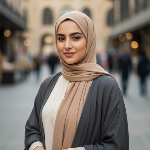 AI-generated illustration representing the Arabs people