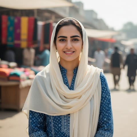 AI-generated illustration representing the Gujjars people