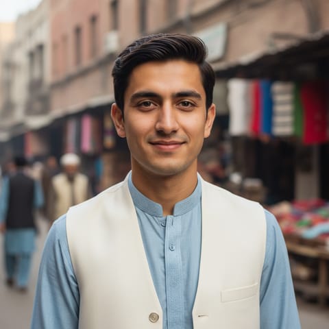 AI-generated illustration representing the Northern Marwari people