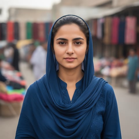AI-generated illustration representing the Southern Marwari people