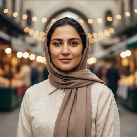 AI-generated illustration representing the Turks people