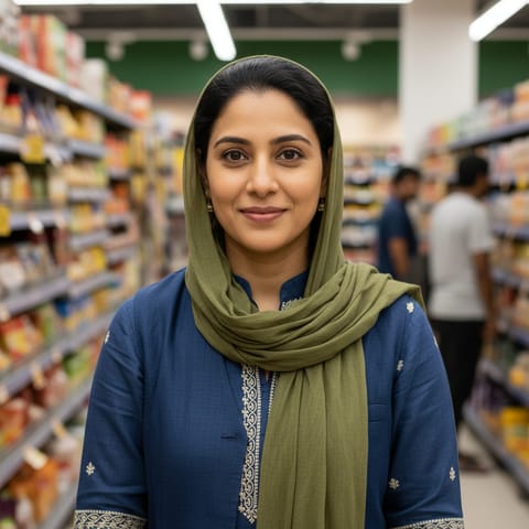 AI-generated illustration representing the Punjabis people