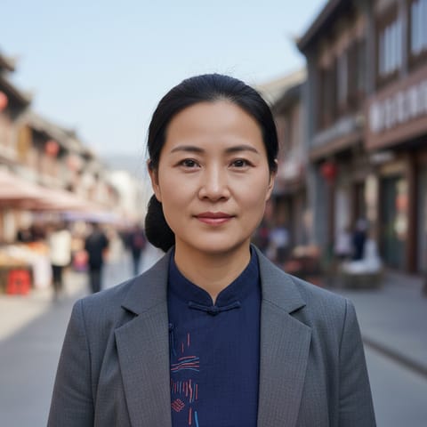 AI-generated illustration representing the Bai people