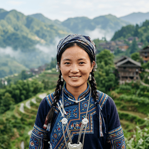 AI-generated illustration representing the Beidongnuo people