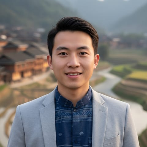 AI-generated illustration representing the Southern Dong people