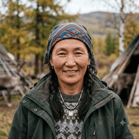 代表Ewenki人的 AI 生成插图