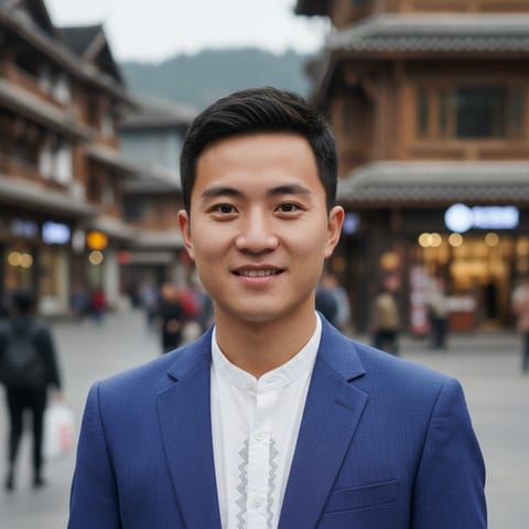 AI-generated illustration representing the Western Xiangxi Miao people