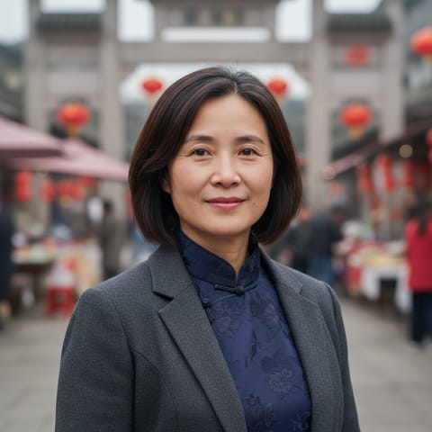 AI-generated illustration representing the Han Chinese (Hakka) people