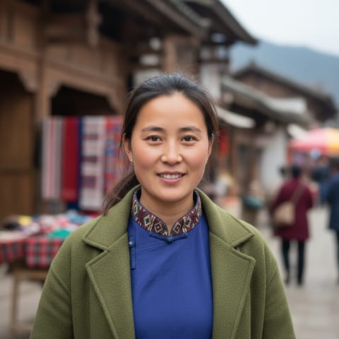 AI-generated illustration representing the Laopang people