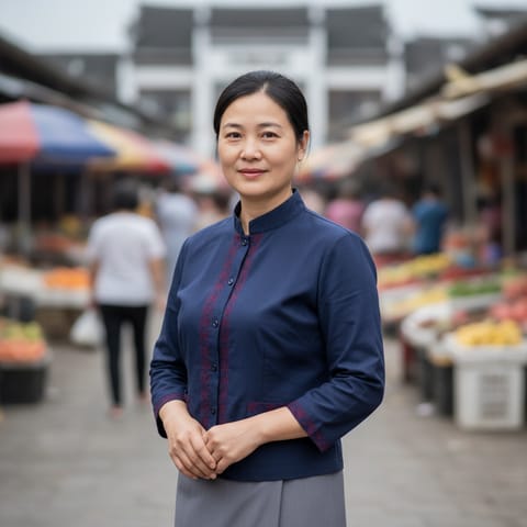 AI-generated illustration representing the Lingao people