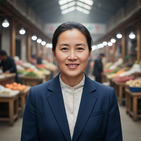 AI-generated illustration representing the Minglang people