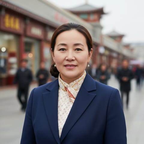 代表Khamnigan Mongols人的 AI 生成插图