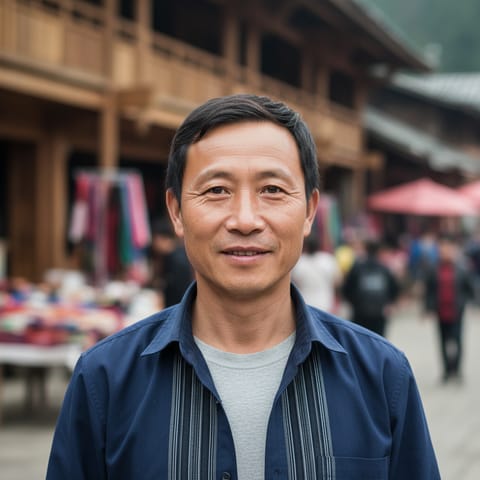 AI-generated illustration representing the Neisu people