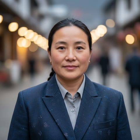 AI-generated illustration representing the Shengzha Nosu people