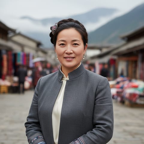 代表Longxi Qiang人的 AI 生成插图