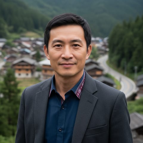 AI-generated illustration representing the Bunun people