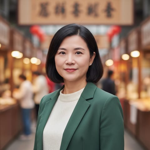 AI-generated illustration representing the Han Chinese (Hakka) people